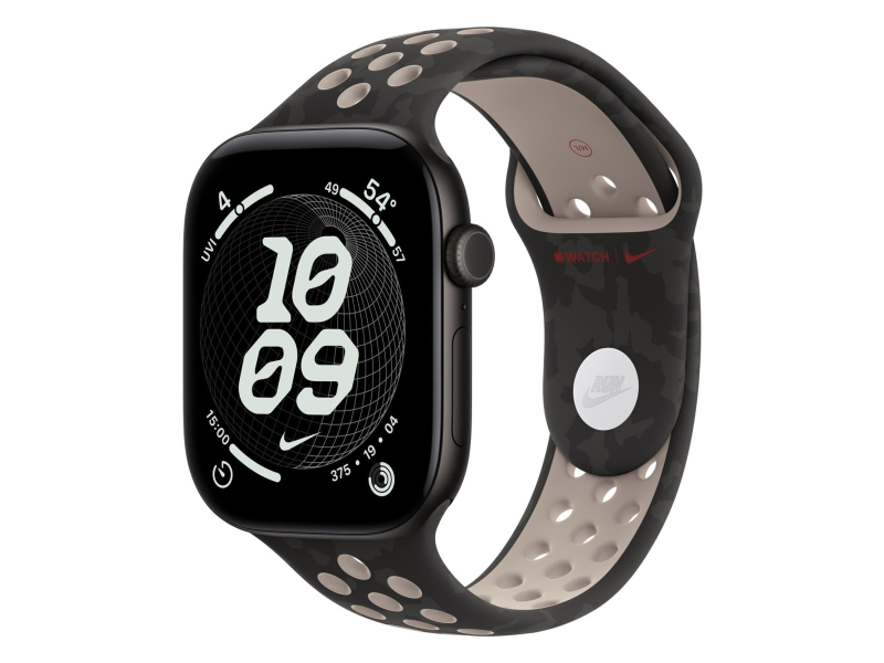 Apple 46mm After Dark Black Nike Sport Band - M/L