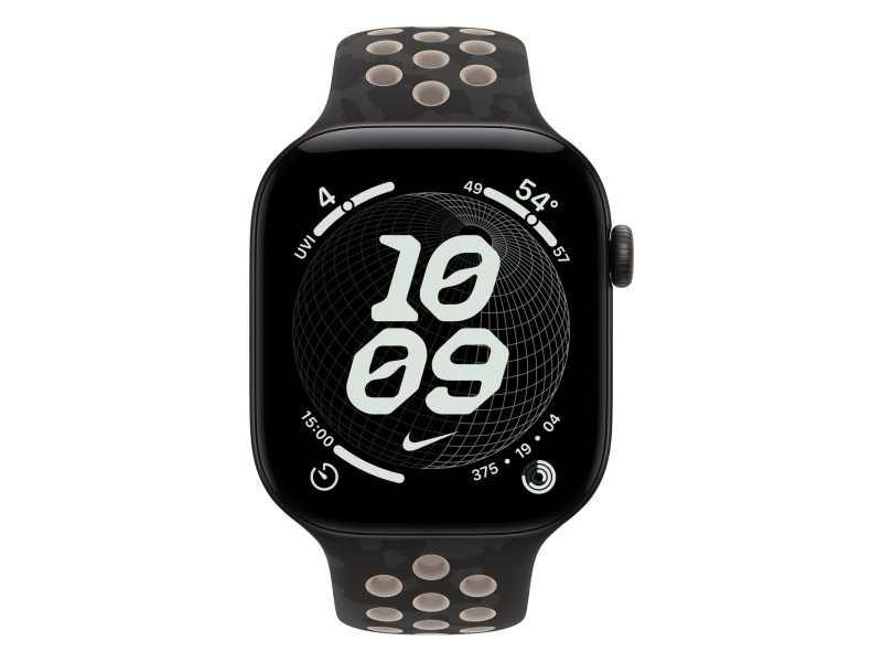 Apple 46mm After Dark Black Nike Sport Band - M/L
