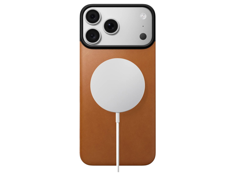 Nomad Magnetic Leather Back iPhone 18 Pro Max / 17 Pro Max MagSafe