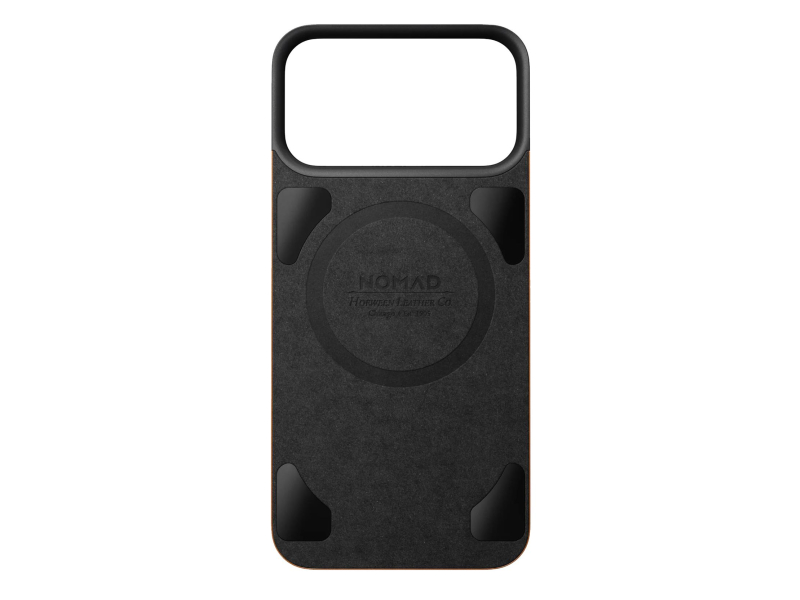 Nomad Magnetic Leather Back iPhone 18 Pro Max / 17 Pro Max MagSafe