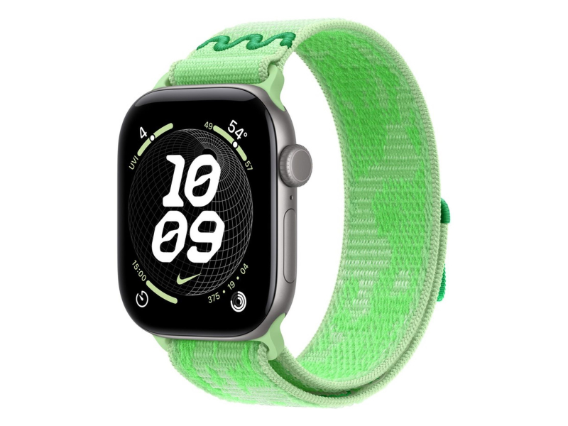 Apple 46mm Green Spark Nike Sport Loop
