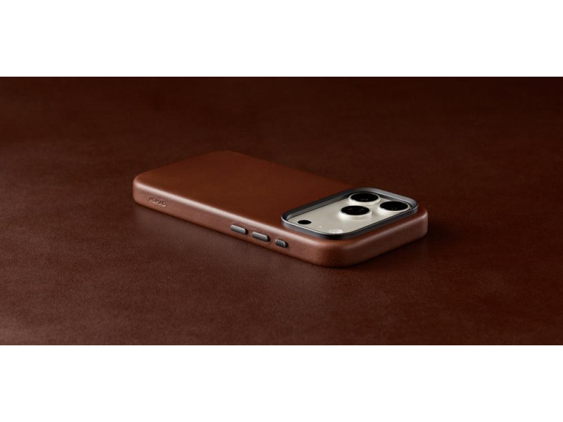 Nomad Traditional Leather Case do iPhone 18 Pro / 17 Pro MagSafe
