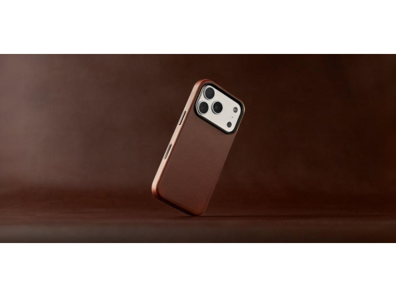 Nomad Traditional Leather Case do iPhone 18 Pro / 17 Pro MagSafe