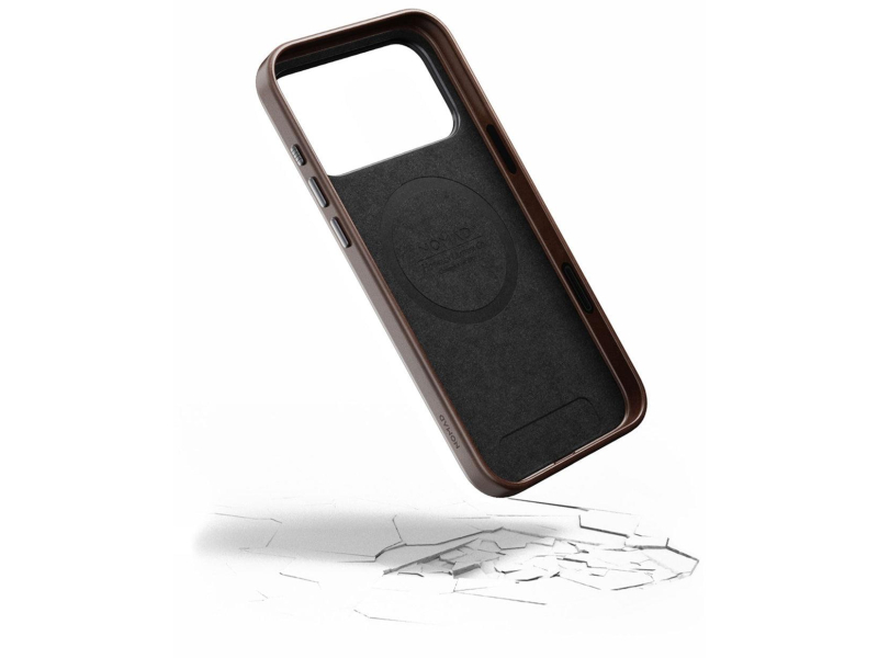 Nomad Traditional Leather Case do iPhone 18 Pro / 17 Pro MagSafe