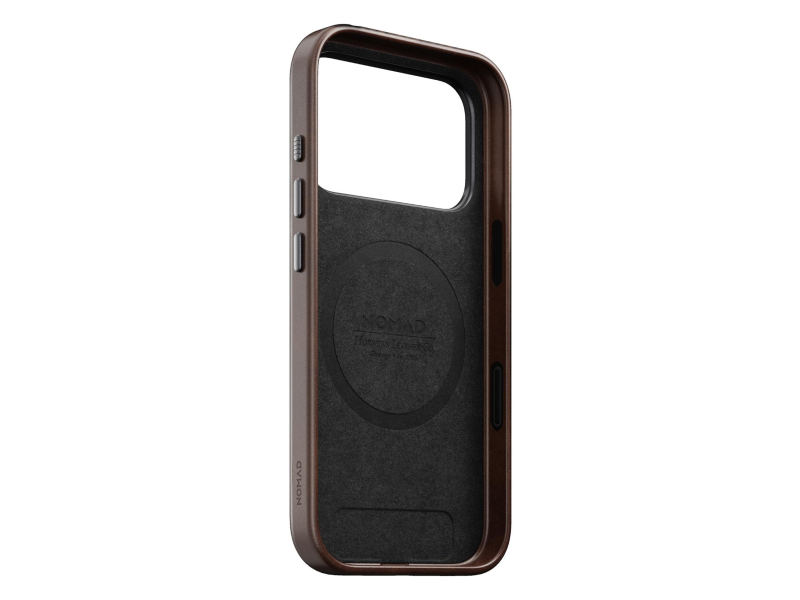 Nomad Traditional Leather Case do iPhone 18 Pro / 17 Pro MagSafe
