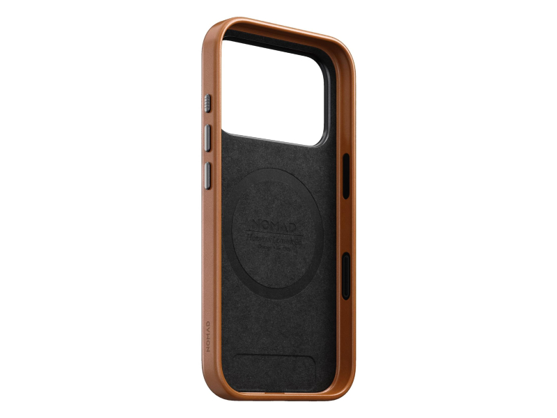 Nomad Traditional Leather Case do iPhone 18 Pro / 17 Pro MagSafe