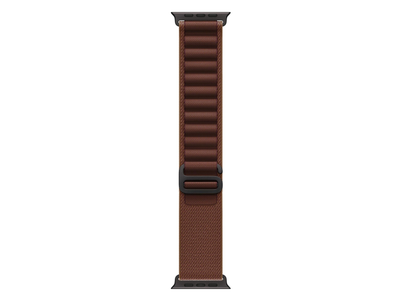 Apple 49mm Burgundy Alpine Loop - Large - Black Titanium Finish