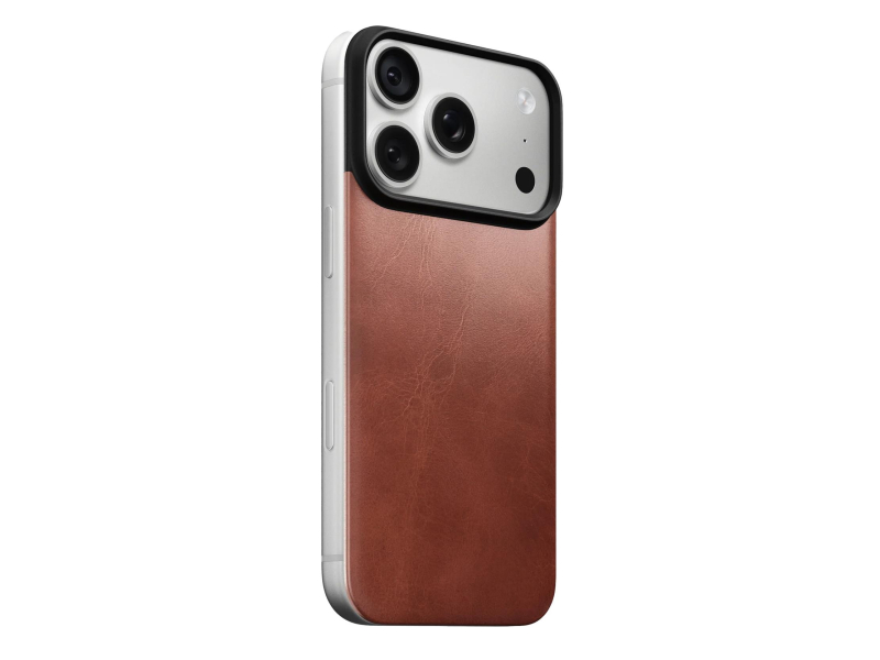 Nomad Magnetic Leather Back iPhone 18 Pro / 17 Pro MagSafe (olde d)