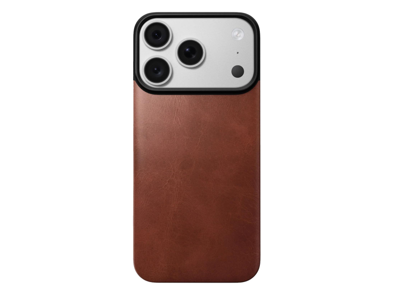 Nomad Magnetic Leather Back iPhone 18 Pro / 17 Pro MagSafe (olde d)