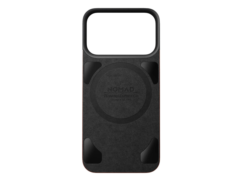 Nomad Magnetic Leather Back iPhone 18 Pro / 17 Pro MagSafe (olde d)