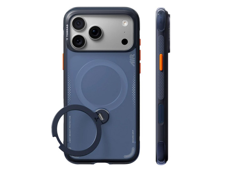 TORRAS Ostand Q3 Air do iPhone 18 Pro Max / 17 Pro Max MagSafe (granatowy)