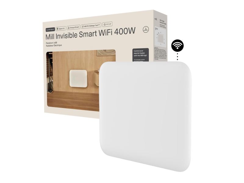 Mill Grzejnik panelowy PA400WIFI4, 400 W, Wi-Fi, biały