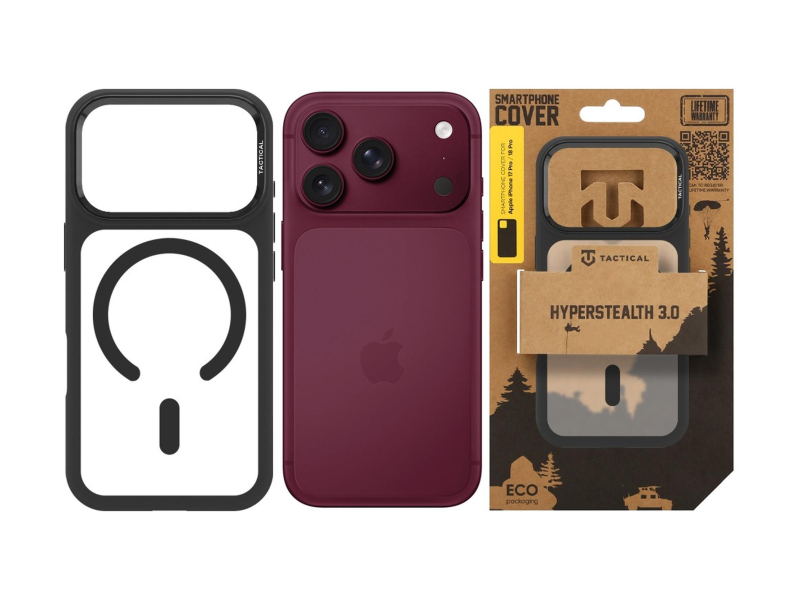 Tactical MagForce Hyperstealth 3.0 Kryt pro do iPhone 17 Pro/18 Pro A