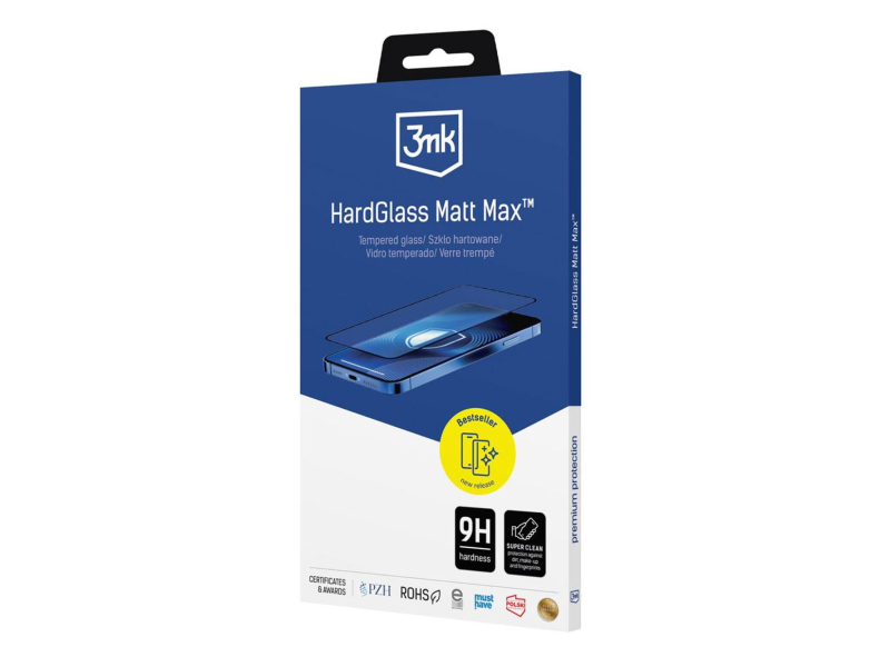 3mk HardGlass Matt Max do iPhone 18 Pro Max