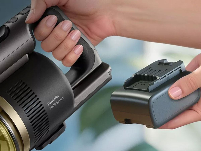 Philips Odkurzacz pionowy XC7167/01 - Bezworkowa konstrukcja