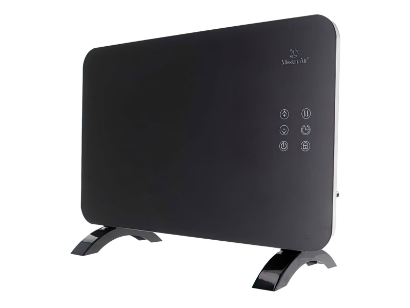 Mission Air Grzejnik konwektorowy PORTO WiFi 1000W Czarny