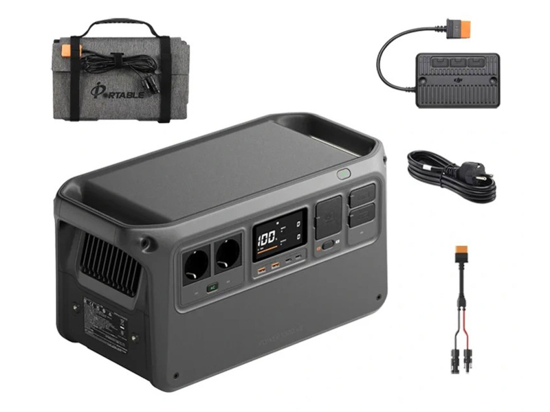 DJI Power 1000 V2 + panel 100W + MPPT
