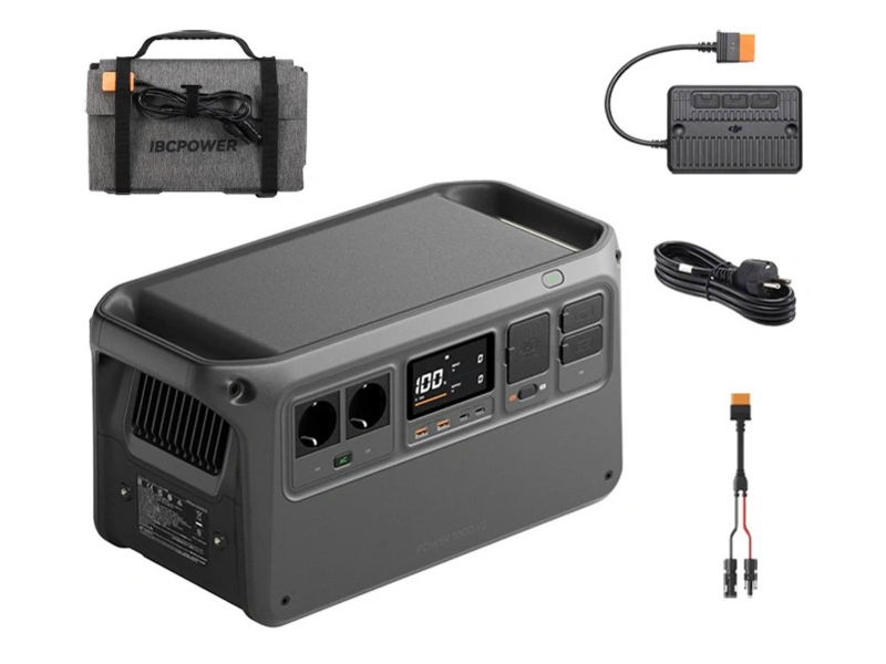 DJI Power 2000 + panel 100W + MPPT