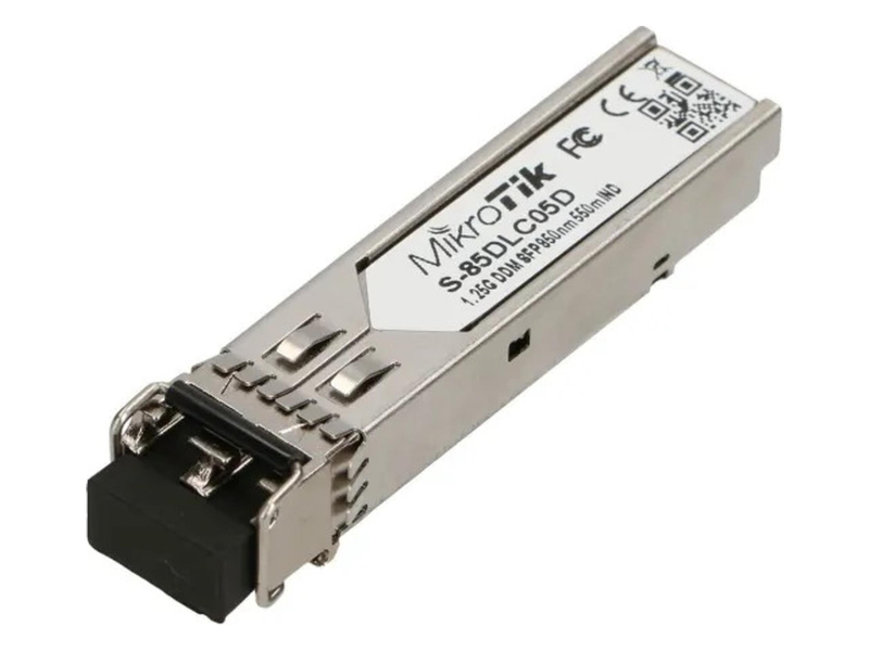 MikroTik S-85DLC05D Multi-Mode 1.25Gb/s SFP 2xLC
