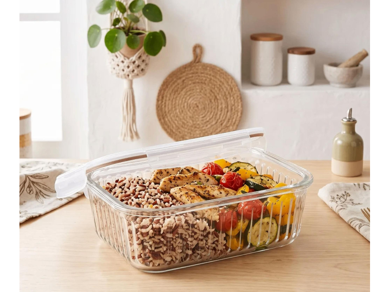 Altom Fresh Relief pojemnik z pok. prostokątny 1,5l 23x17x7,5cm - zdjęcie 2