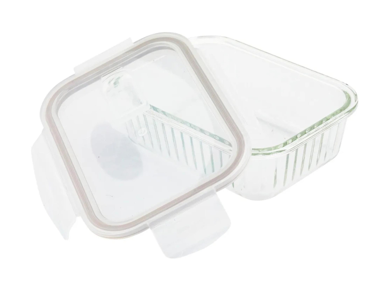 Altom Fresh Relief pojemnik z pok. prostokątny 0,65l 18x13x6cm tau