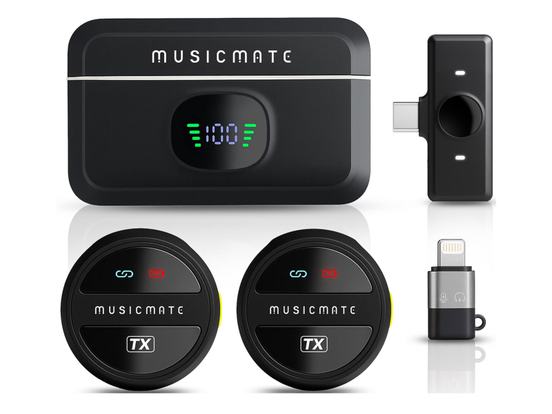 MusicMate Mikrofon MM-110 EchoVibe