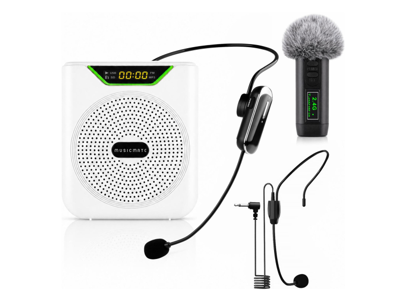 MusicMate Wzmacniacz głosu MM-WG400-W VoicePower