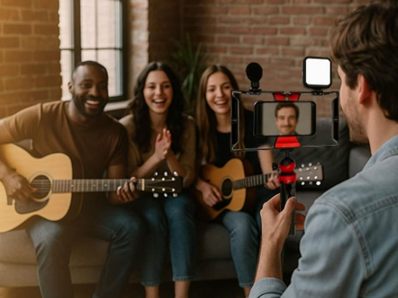 MusicMate Statyw do streamingu MM-AS30 StreamStand