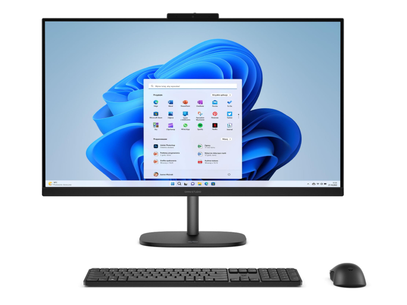 HP OmniStudio AIO 27 Ryzen 5-40/8GB/512/Win11 120Hz Czarny