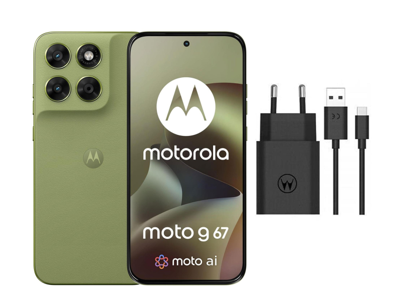 Motorola moto g67 5G 8/128GB Nile 120Hz + Ładowarka 33W