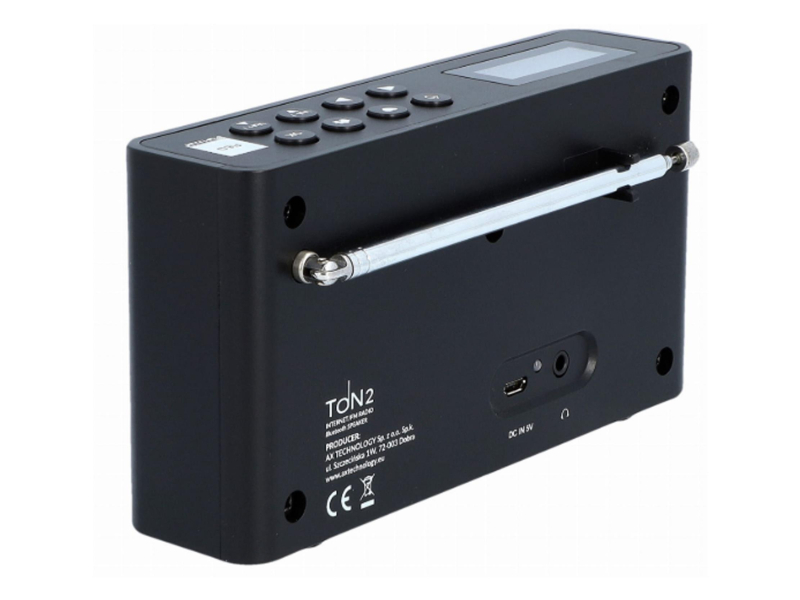 OPTICUM TON2 Czarne Internet/FM