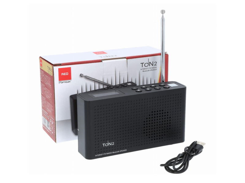OPTICUM TON2 Czarne Internet/FM