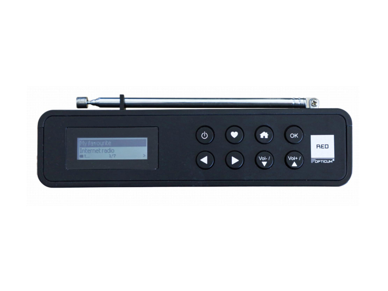 OPTICUM TON2 Czarne Internet/FM