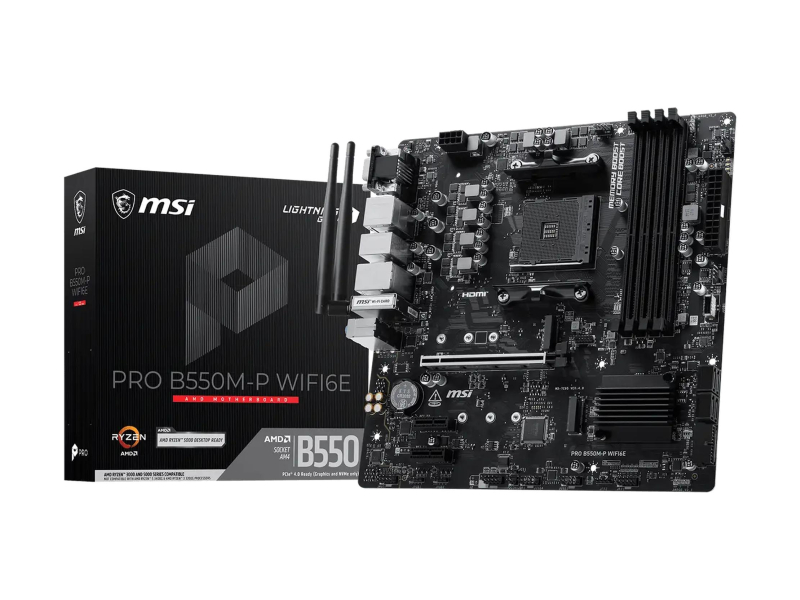 MSI PRO B550M-P WIFI6E