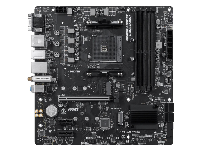 MSI PRO B550M-P WIFI6E