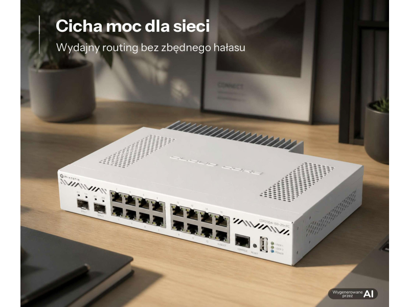 MikroTik CCR2004-16G-2S+PC