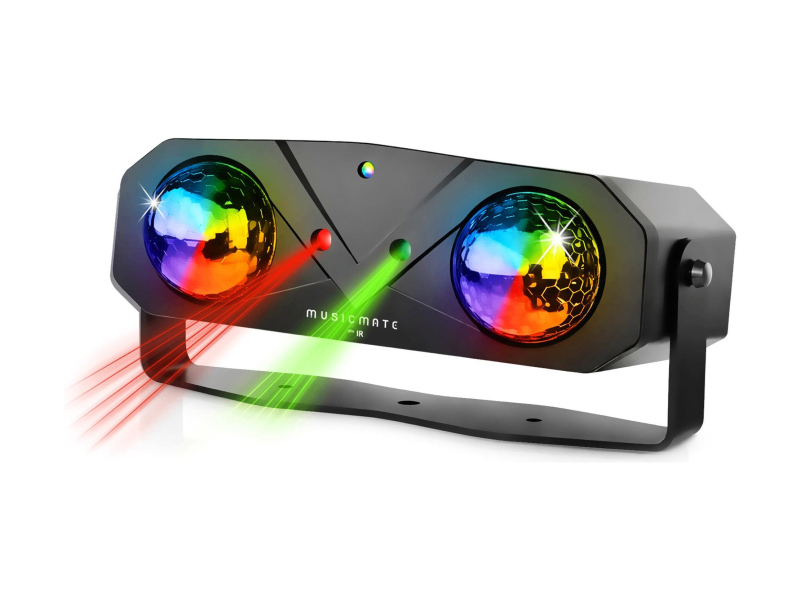 MusicMate Multiefekt dyskotekowy Party Light MM-DB400 BeamXtreme