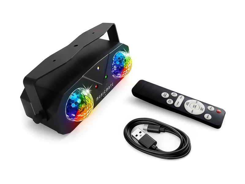 MusicMate Multiefekt dyskotekowy Party Light MM-DB400 BeamXtreme