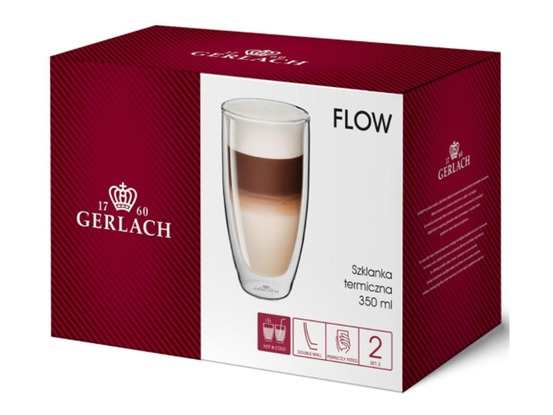 Gerlach zestaw szklanek termicznych FLOW 2szt.