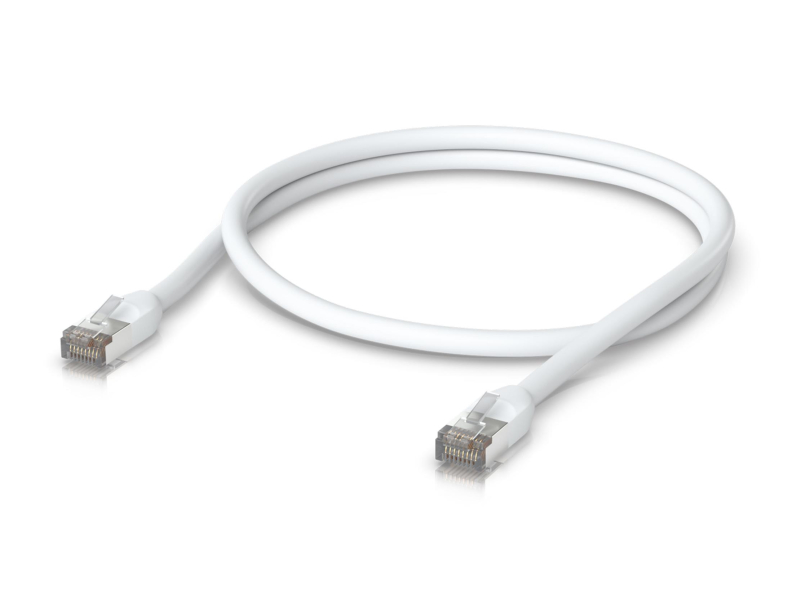 Ubiquiti UACC-Cable-Patch-Outdoor-1m-WH LAN Cat.5e STP 1m biały