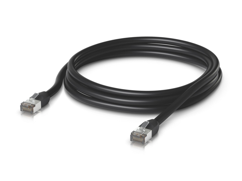 Ubiquiti UACC-Cable-Patch-Outdoor-3m-BK  LAN  Cat.5e STP 3m czarny