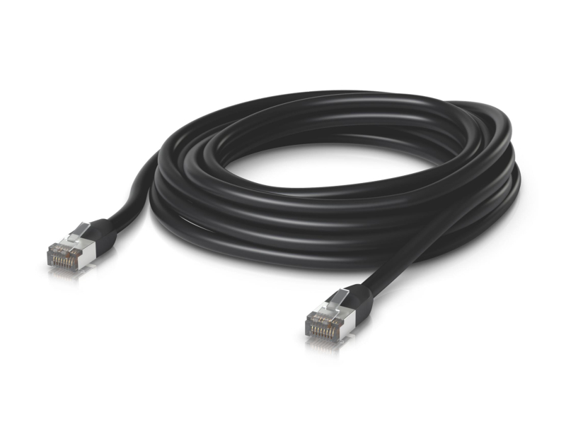 Ubiquiti UACC-Cable-Patch-Outdoor-8m-BK LAN Cat.5e STP 8m czarny