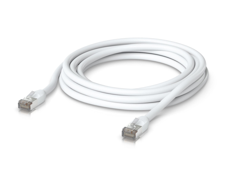 Ubiquiti UACC-Cable-Patch-Outdoor-5m-WH  LAN  Cat.5e STP 5m biały