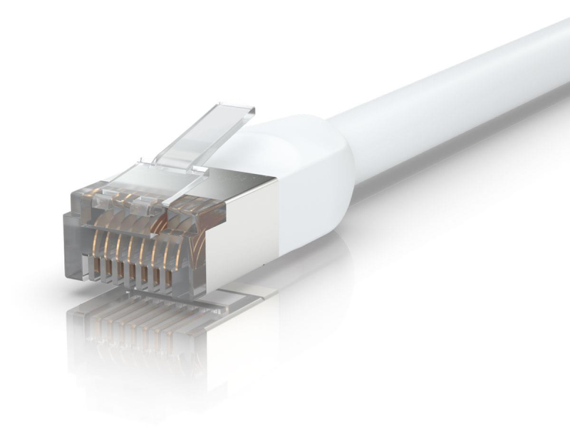 Ubiquiti UACC-Cable-Patch-Outdoor-5m-WH  LAN  Cat.5e STP 5m biały