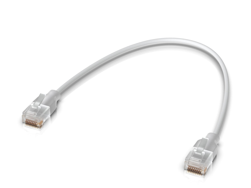 Ubiquiti UACC-Cable-Patch-EL-0.15m-W LAN Etherlighting Cat.6 0.15m