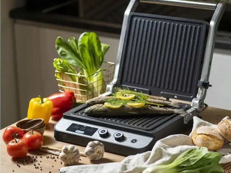 Adler Grill elektryczny LED 2w2