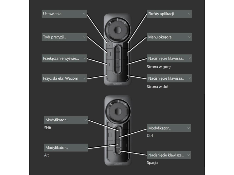 Wacom Programowalny pilot skrótów