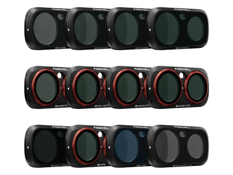 Freewell Mega Filters 12-pak do Insta360 Luna Ultra