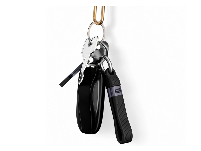 Mobile Origin Keychain Cable 40Gbps 8K USB-C CB17 240W Black