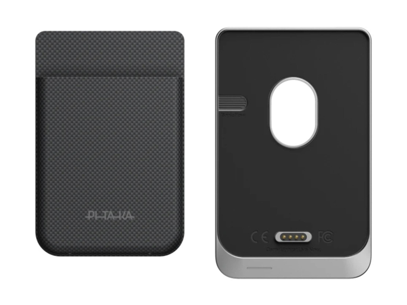 PITAKA MagMod Card Sleeve & Charger Set Black Grey Plaud Note